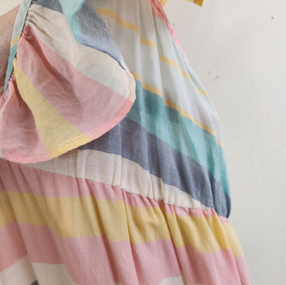 J.crew Stripe Midi Dress - Picture 6 of 8